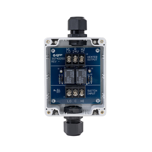 Sunstar Patio Heater Accessory Two-Stage Relay Kit for Controlling Multiple Heaters - 6 x 6 x 6 in. - Silver Finish